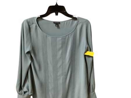 Top Long Sleeve By Ann Taylor In Grey, Size: Xs Online Hot Sale