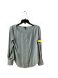 Top Long Sleeve By Ann Taylor In Grey, Size: Xs Online Hot Sale