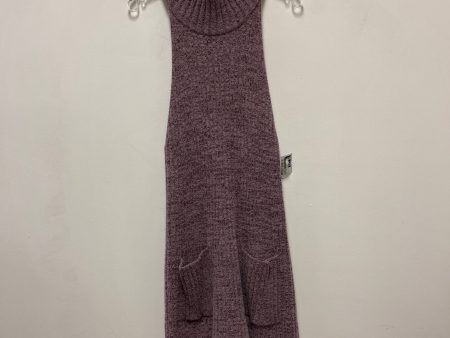 Dress Sweater By Free People In Purple, Size: Xl Hot on Sale