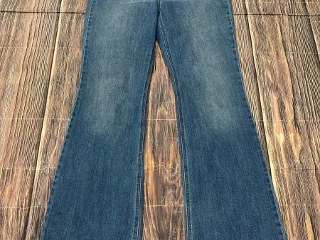 Jeans Flared By Old Navy In Blue Denim, Size: 6l For Sale