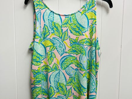 Top Sleeveless Designer By Lilly Pulitzer In Green, Size: M Discount