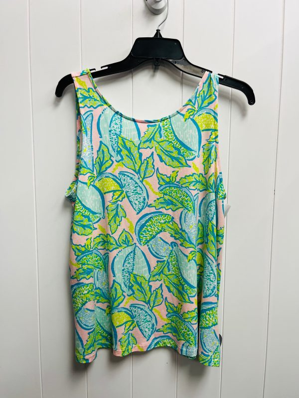 Top Sleeveless Designer By Lilly Pulitzer In Green, Size: M Discount