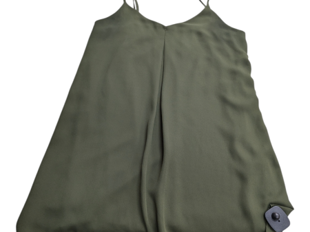 Top Sleeveless By FOREIGN Exchange  In Green, Size: S Sale