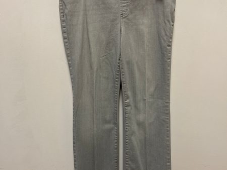 Jeans Boot Cut By Chicos In Grey Denim, Size: 12 For Discount