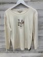 Top Long Sleeve By Clothes Mentor In Cream, Size: Xl Sale