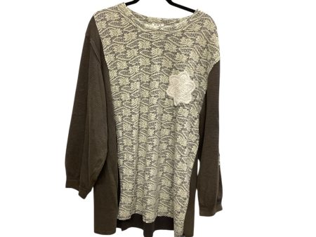 Top Long Sleeve By Pol In Green, Size: L Hot on Sale