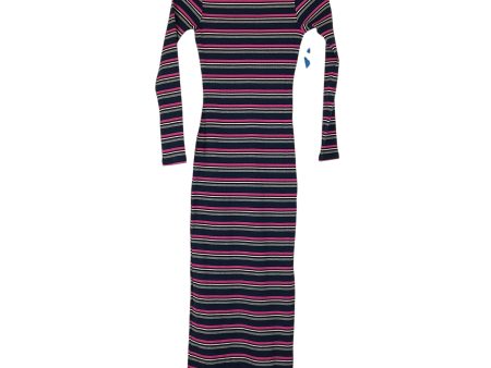 Dress Casual Maxi By American Apparel In Striped Pattern, Size: Xs on Sale