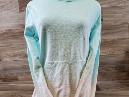 Top Long Sleeve Basic By Tommy Bahama In Green & White, Size: S Supply