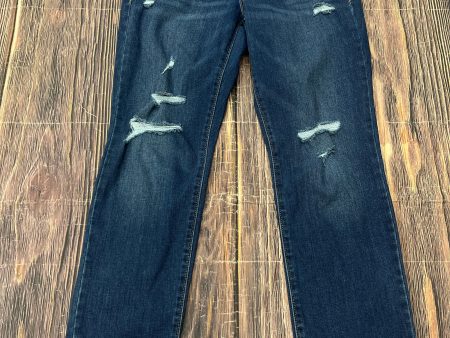 Jeans Skinny By Old Navy In Blue Denim, Size: 6p Online Sale