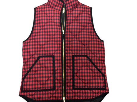 Vest Puffer & Quilted By J. Crew In Plaid Pattern, Size: S For Discount