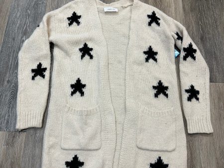 Sweater Cardigan By Madelynn In Cream, Size: Onesize Sale