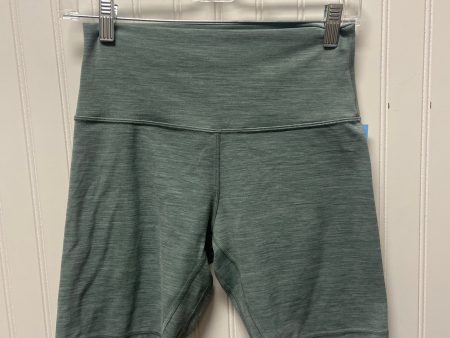 Athletic Shorts By Lululemon In Teal, Size: M Cheap