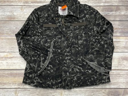 Jacket Denim By Mossimo In Camoflauge, Size: S For Cheap