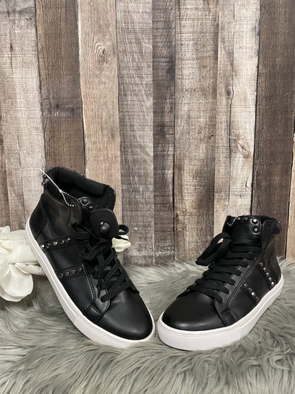 Black Shoes Sneakers Steve Madden, Size 8.5 Cheap