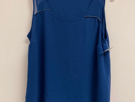 Top Sleeveless By Jennifer Lopez In Blue, Size: Xl Online