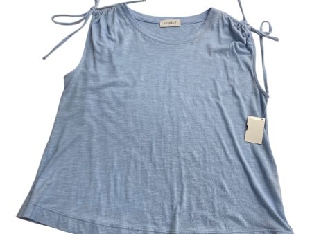 Top Sleeveless By Evereve In Blue, Size: S Online now