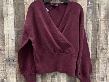 Sweater By Laundry In Maroon, Size: S Online