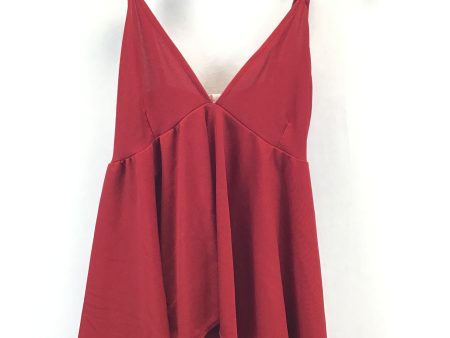 Top Sleeveless By Goodnight Macaroon In Red, Size: M Online Sale