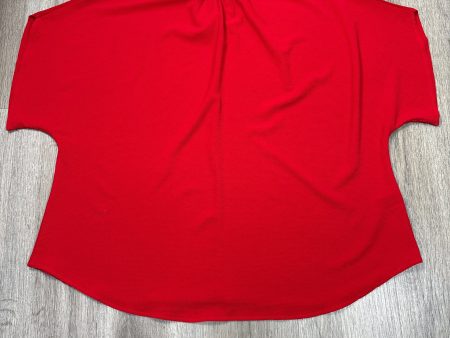 Top Short Sleeve By Clothes Mentor In Red, Size: 2x Online Hot Sale