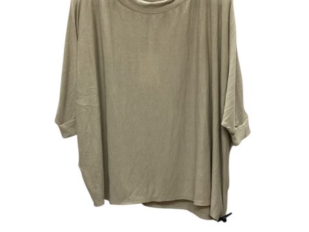 Top Short Sleeve Basic By Andree By Unit In Tan, Size: S Hot on Sale