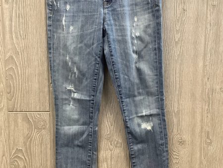 Jeans Skinny By J. Crew In Blue Denim, Size: 4 Online