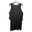 Cold Shoulder Mini Dress By Monki In Black, Size: L on Sale