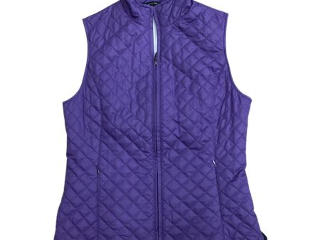 Vest Puffer & Quilted By Eddie Bauer In Purple, Size: S For Sale