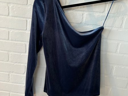 Top Long Sleeve By Old Navy In Blue, Size: M Fashion