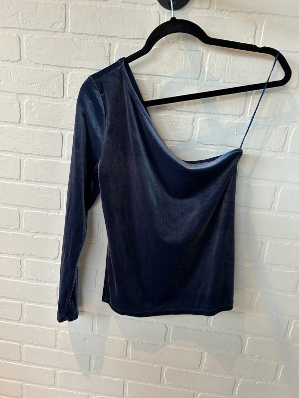 Top Long Sleeve By Old Navy In Blue, Size: M Fashion