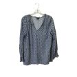 Top Ls By Talbots In Blue & White, Size:L Sale