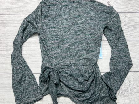 Top Long Sleeve By Free People In Green, Size: S For Cheap