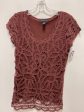 Top Short Sleeve By Inc In Red, Size: Sp on Sale