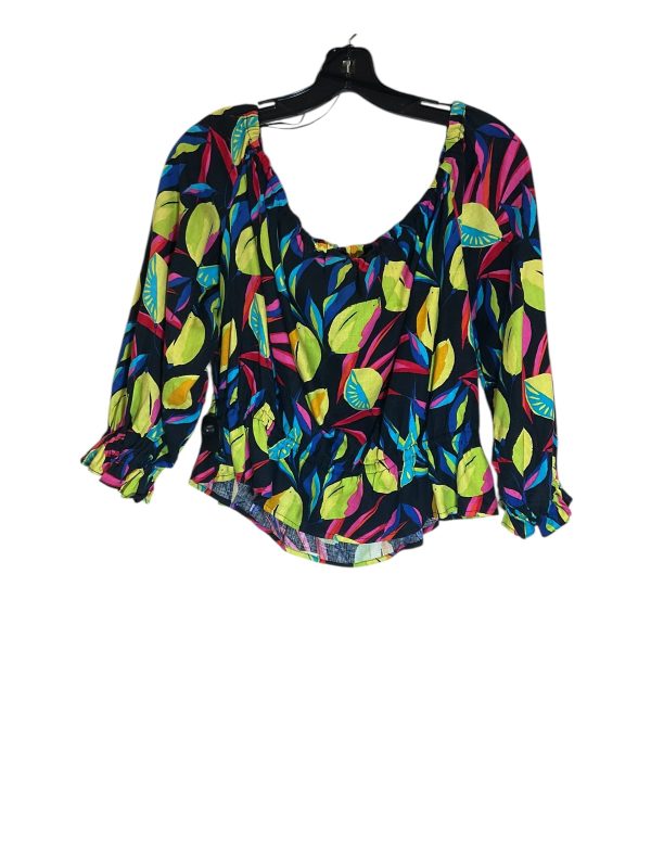 Top Long Sleeve By Tabitha In Multi-colored, Size: L For Sale