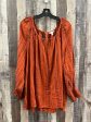 Top Long Sleeve By Terra & Sky In Brown, Size: 4x Online