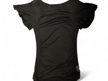 Top Short Sleeve By Clothes Mentor In Black, Size: S For Sale