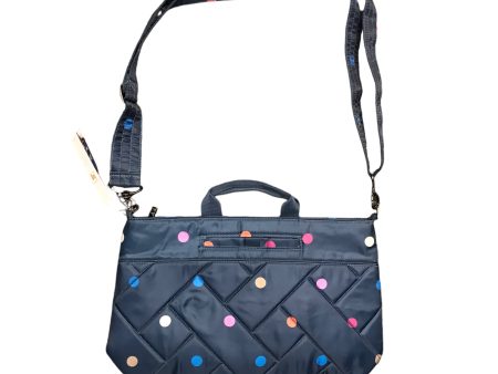 Handbag By LUG In Blue, Size:Medium For Cheap