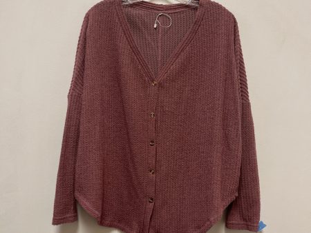 Top Long Sleeve By Clothes Mentor In Purple, Size: M Discount