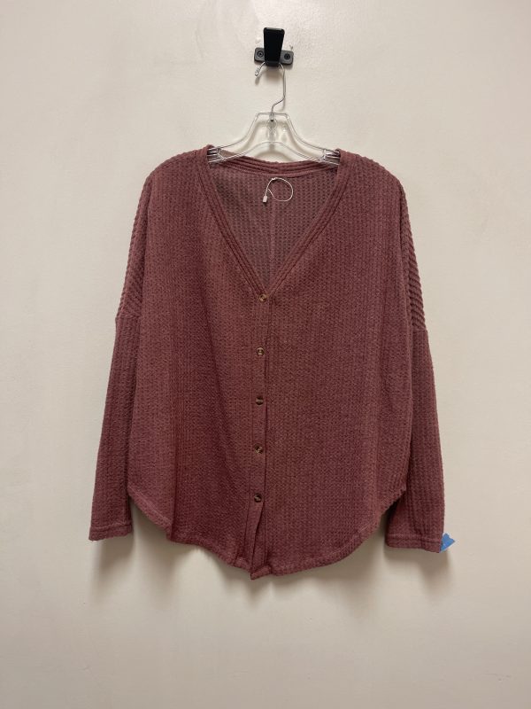 Top Long Sleeve By Clothes Mentor In Purple, Size: M Discount