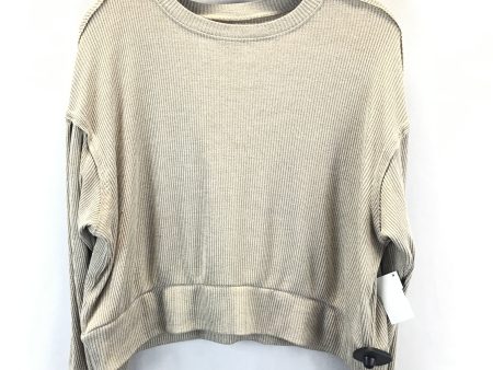 Top Long Sleeve By So In Tan, Size: Xl on Sale