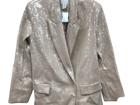 Blazer By H&m In Tan, Size: Xs on Sale