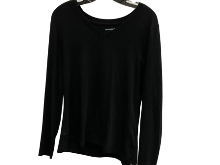 Top Long Sleeve Basic By Cynthia Rowley In Black, Size: Xl For Cheap