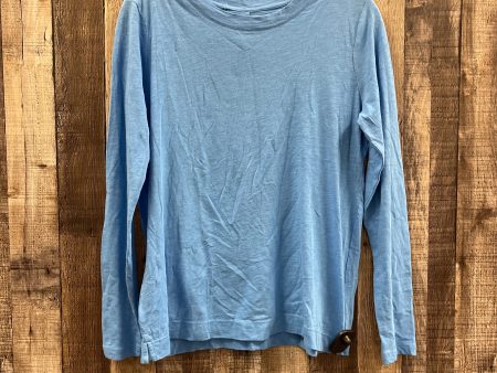 Top Long Sleeve By Loft In Blue, Size: S Online now