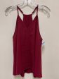 Top Sleeveless By Clothes Mentor In Red, Size: S For Cheap