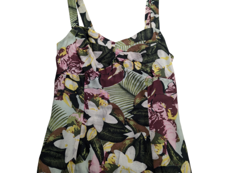 Top Sleeveless By Cabi In Multi-colored, Size: 6 Fashion