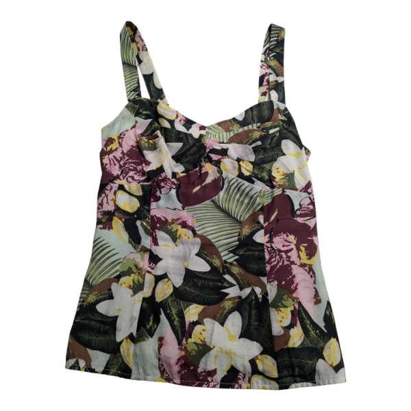 Top Sleeveless By Cabi In Multi-colored, Size: 6 Fashion