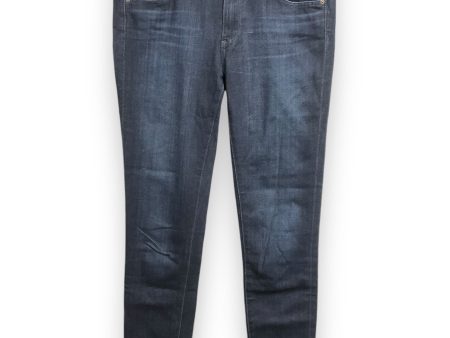 Jeans Skinny By Adriano Goldschmied In Blue Denim, Size: 4 Online