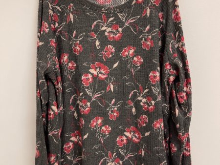 Top Long Sleeve By Clothes Mentor In Floral Print, Size: 2x Online now