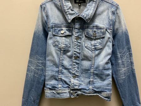 Jacket Denim By Kut In Blue Denim, Size: M on Sale