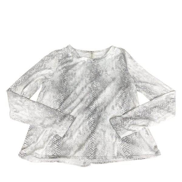 Top Long Sleeve By Clothes Mentor In Snakeskin Print, Size: M Online