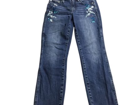 Jeans Skinny By J. Crew In Blue Denim, Size: 2 Online Sale